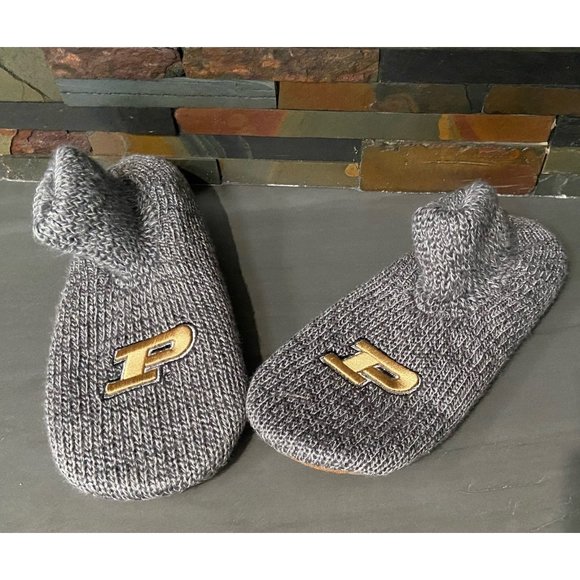 Purdue boilermakers slippers unisex w 10/11 m 9/10 - Picture 1 of 3